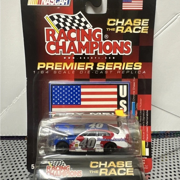 Nascar Racing Champions Die-Cast Car - Red, White, Blue - Picture 1 of 4